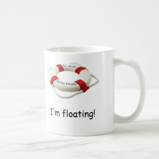 Ich schwimme tasse