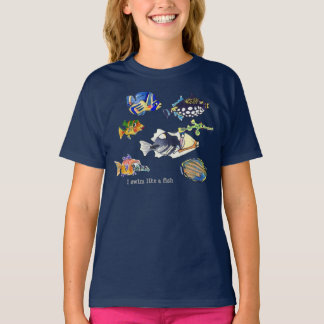 Ich schwimme wie ein Fisch T-Shirt