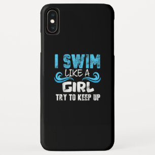 Ich schwimme wie ein Mädchen, Behalt auf - sonnig Case-Mate iPhone Hülle