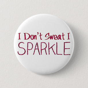 Ich schwitze nicht, dass ich sparkle button
