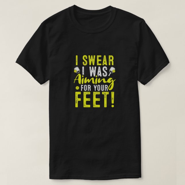 Ich schwöre, dass ich nach deinem Fetisch-Pickleba T-Shirt (Design vorne)