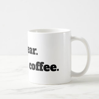 Ich schwöre.  Es ist nur Kaffee - coffe Tasse