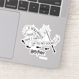 Ich schwöre feierlich, dass ich nichts Gutes im Sc Aufkleber