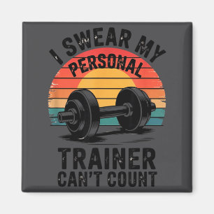 Ich schwöre, mein Trainer kann für Gym-Enthusiaste Magnet