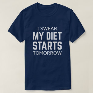 Ich schwüle morgen meine Ernährung T-Shirt