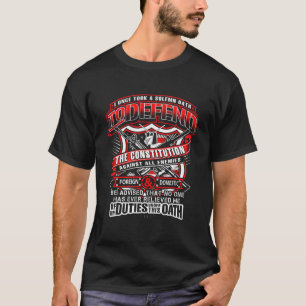 Ich schwur einen Eid, um das Konstitutions-T-Shirt T-Shirt