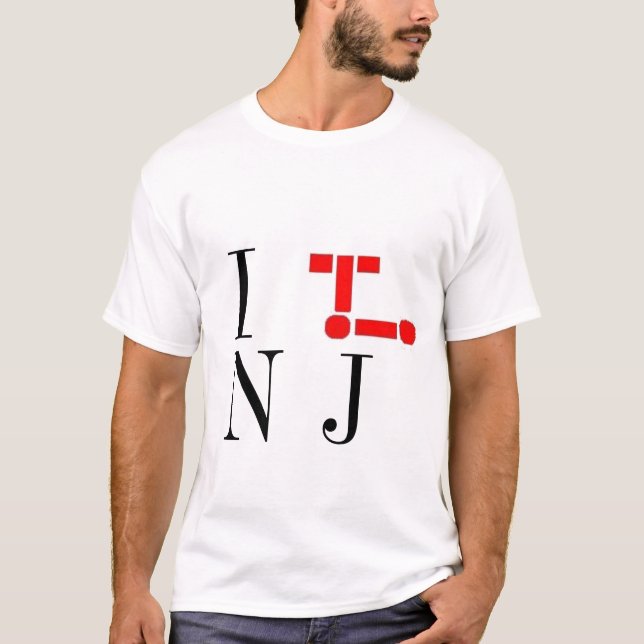 ich scoot nj T-Shirt (Vorderseite)