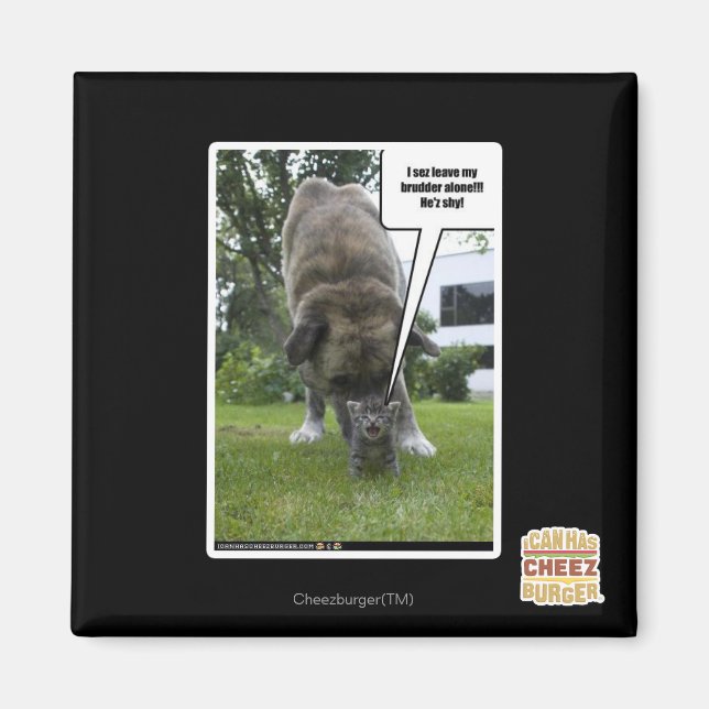 Ich seh, ich verließ meinen Bruder allein Magnet (Vorne)