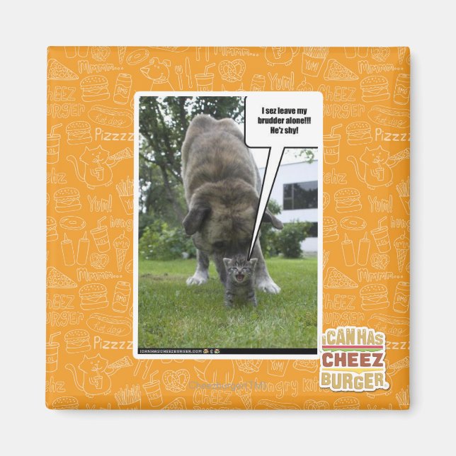 Ich seh, ich verließ meinen Bruder allein Magnet (Vorne)