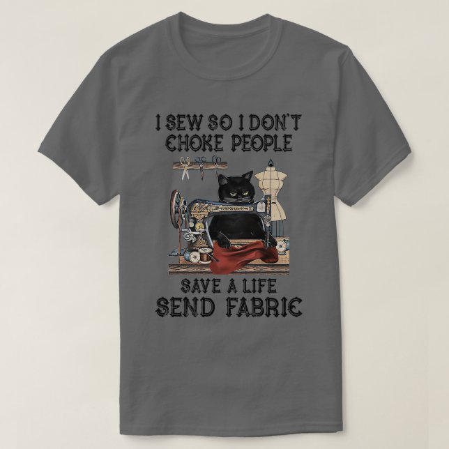 Ich sehe also, Donx27t Choke Menschen Rettete ein  T-Shirt (Design vorne)