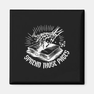 Ich sehe besser aus, als ich über ein Buch mit Sto Magnet