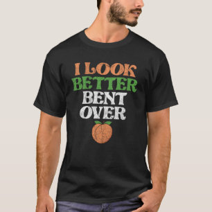 Ich sehe besser über Fitness trainieren Peach Boot T-Shirt