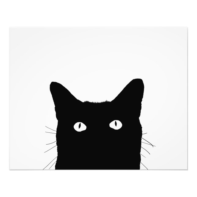 Ich sehe Cat Click, um Ihre Farbdekoration auszuwä Fotodruck (Vorne)