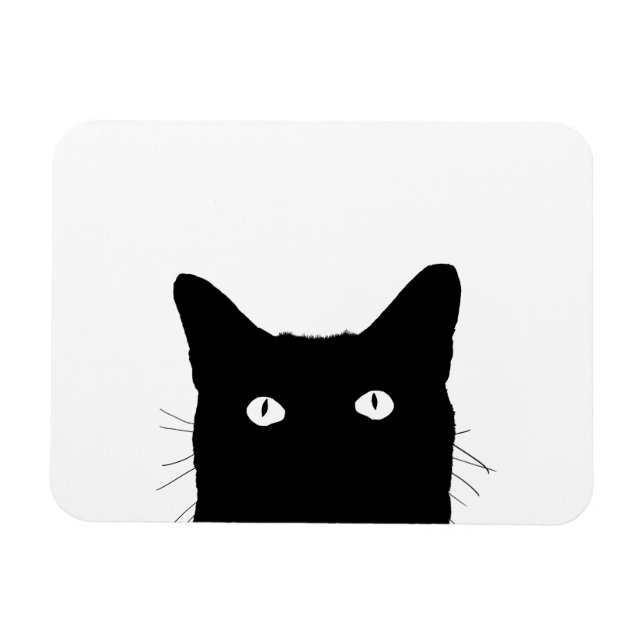Ich sehe Cat Click, um Ihre Farbdekoration auszuwä Magnet (Horizontal)