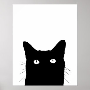 Ich sehe Cat Click, um Ihre Farbdekoration auszuwä Poster
