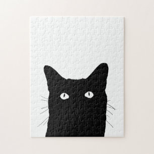 Ich sehe Cat Click, um Ihre farbenfrohe Dekoration Puzzle