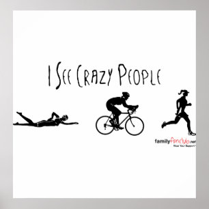 Ich sehe Crazy People Poster