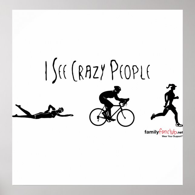 Ich sehe Crazy People Poster (Vorne)