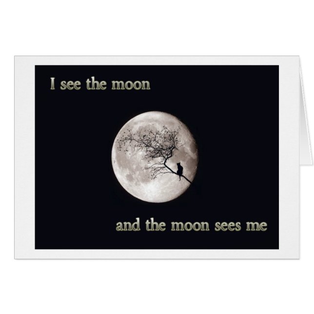 Ich sehe den Mond (Vorderseite (Horizontal))