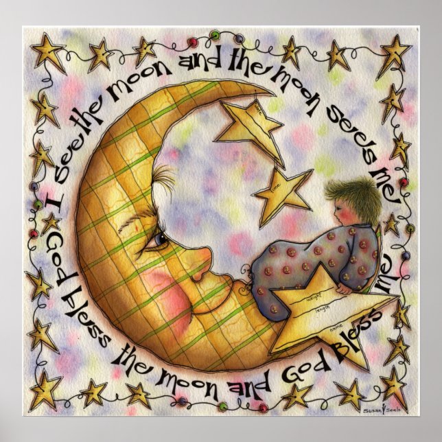 Ich sehe den Mond - Poster (Vorne)