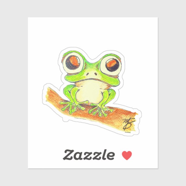 Ich sehe dich! aufkleber (Blatt)