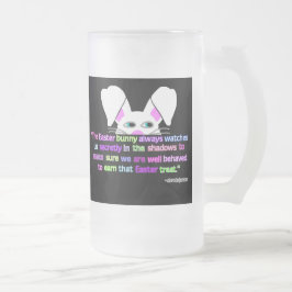 Ich sehe dich, Osterhasen Große Mattierte Glasblas Mattglas Bierglas