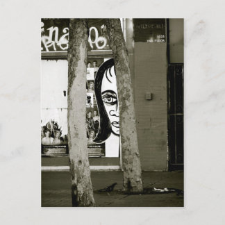 Ich sehe dich postkarte