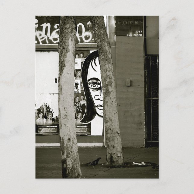 Ich sehe dich postkarte (Vorderseite)