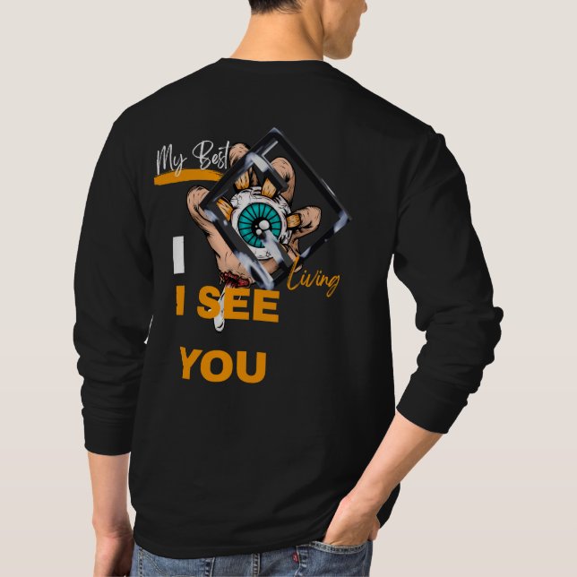 Ich sehe dich T-Shirt (Rückseite)