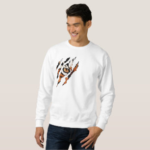 Ich sehe dich. Tiger Eye and Claw Sweatshirt
