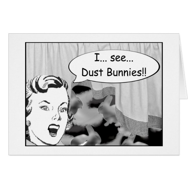 Ich sehe Dust Bunnies (Vorderseite (Horizontal))