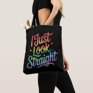 Ich sehe einfach straight Schwul Regenbogen LGBTQ 