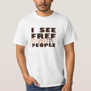 Ich sehe FreePeople-T - Shirt