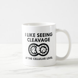 Ich sehe gerne Cleavage Kaffeetasse