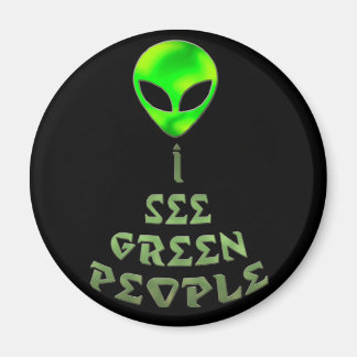 *Ich sehe Green People* Magnet