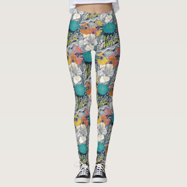 Ich sehe Hawaii-Leggings Leggings (Vorderseite)