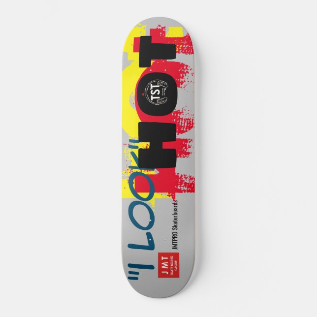 ICH SEHE HOT SKATEBOARDS / JMT SKATEBOARDS (Vorderseite)