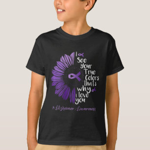 Ich sehe Ihre echte farbige Heimerheimer-Sonnenblu T-Shirt