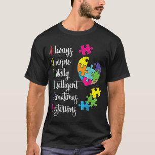 Ich sehe Ihre wahren Farben, Puzzle Welt Autismus T-Shirt