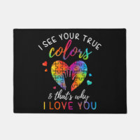 Ich sehe Ihre wahren Farben, Puzzle-Weltautismus