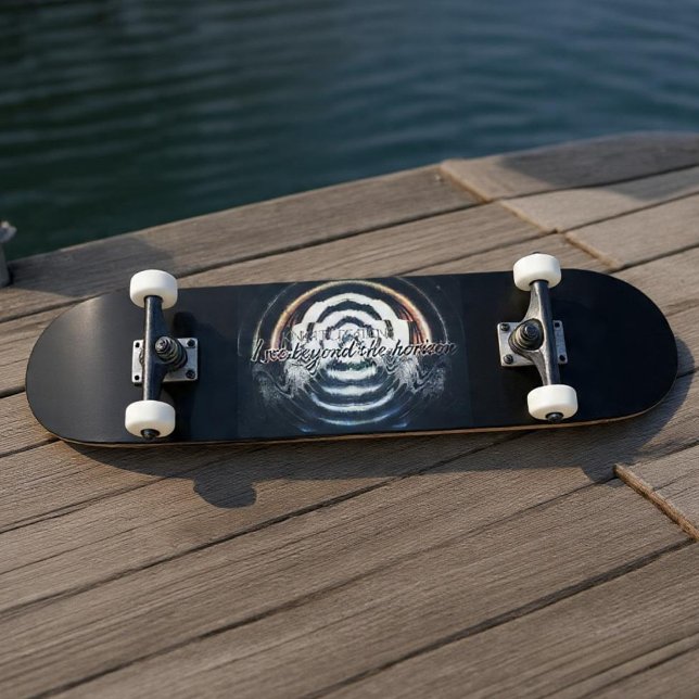Ich sehe jenseits des 7¾ Zoll großen Skateboarddec Skateboard (Von Creator hochgeladen)