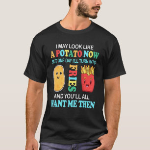 Ich sehe jetzt aus wie eine Kartoffel, aber eines  T-Shirt
