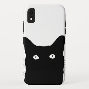 Ich sehe Katzenklick, um Ihren Farbhintergrund zu iPhone XR Hülle
