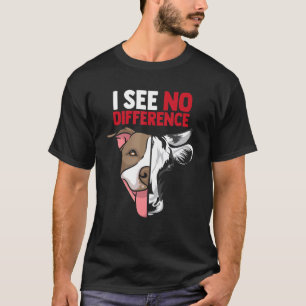 Ich sehe keinen Unterschied Vegetarier Vegan Kuh u T-Shirt