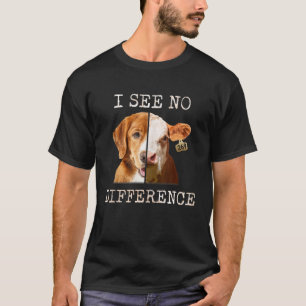Ich sehe keinen Unterschied vegetarische Vegane Ku T-Shirt