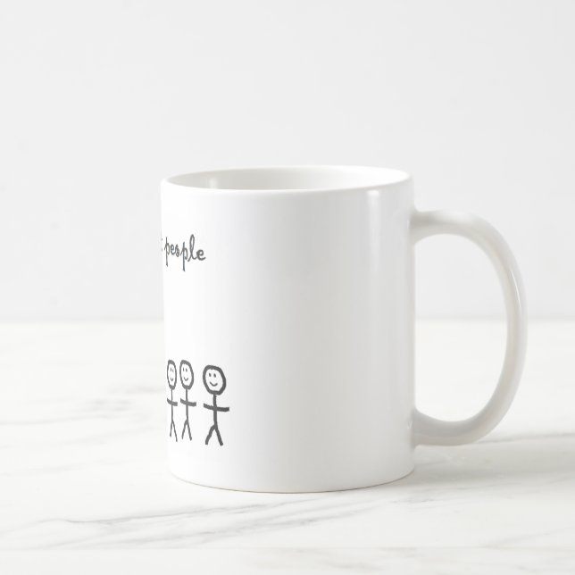 Ich sehe kurze Leute-Tasse Kaffeetasse (Rechts)