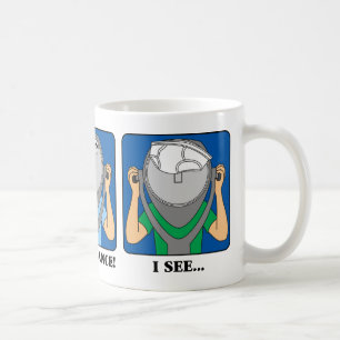 Ich sehe London, ich sehe Frankreich... Mug Tasse