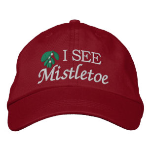 Ich sehe Mistletoe - SRF Bestickte Baseballkappe