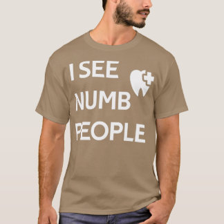 Ich sehe Nummernmenschen T-Shirt