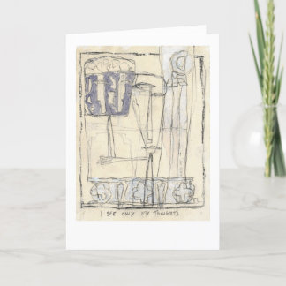 Ich sehe nur meine Gedanken Karte